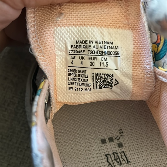Converse Baby All Star Velcro Sneakers 4 - Picture 7 of 11